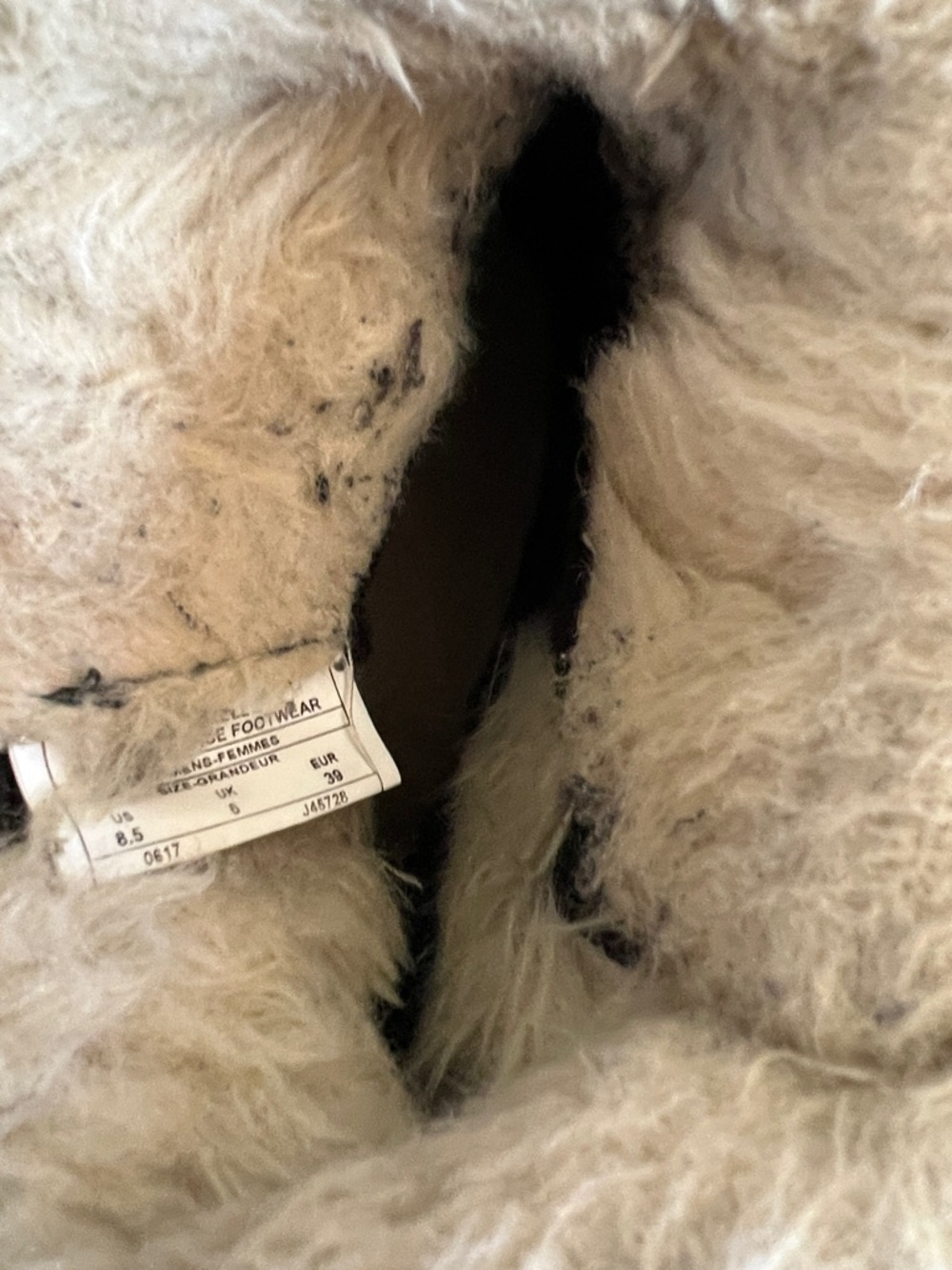 Merrell “Tremblant” low winter boots w/ faux-fur size 8.5, leather & suede - Picture 5 of 9